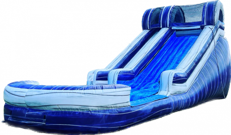 15ft Elite Purple Water Slide